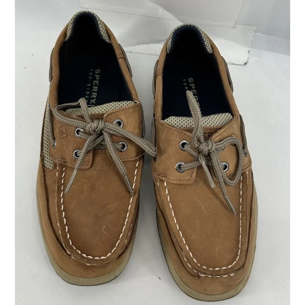 Sperry lanyard brown